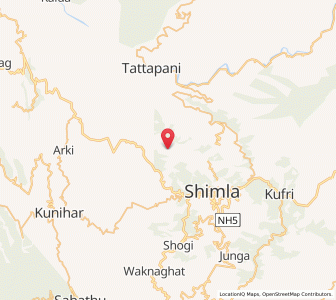Map of Loharab, Himachal Pradesh