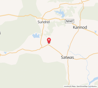 Map of Loharda, Madhya Pradesh