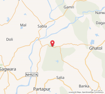 Map of Loharia, Rajasthan