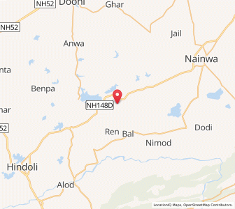 Map of Lohariya, Rajasthan