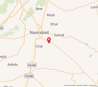 Map of Loharwara, Rajasthan