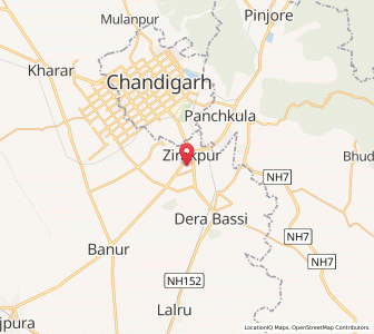 Map of Lohgarh, Punjab