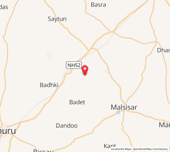 Map of Lohsana Bara, Rajasthan