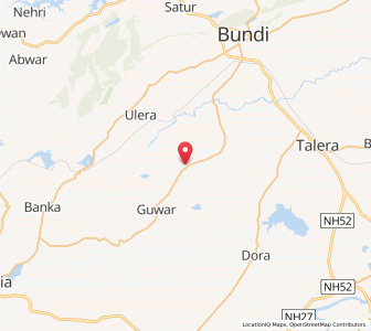 Map of Loicha, Rajasthan