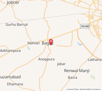 Map of Lokhanda, Rajasthan