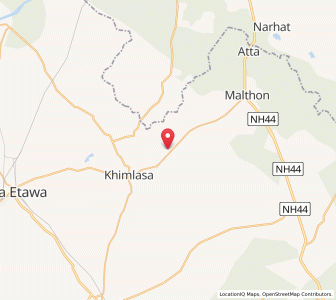 Map of Longar, Madhya Pradesh