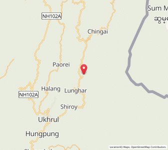Map of Longbi Hirei, Manipur