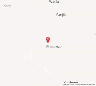 Map of Longzaling, Kashmir
