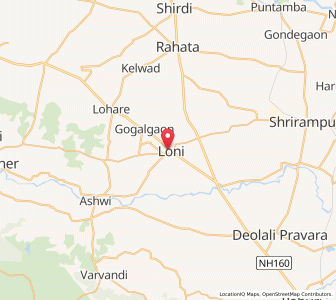 Map of Loni Khurd, Maharashtra