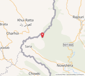 Map of Loran, Kashmir