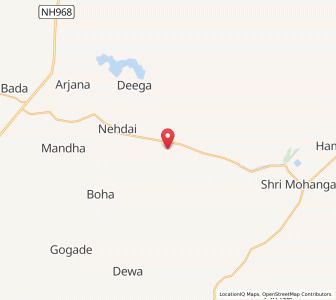 Map of Loriwali Talai, Rajasthan