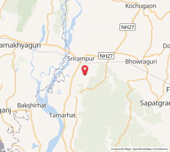 Map of Lotamari, Assam