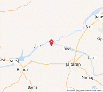 Map of Lototi, Rajasthan