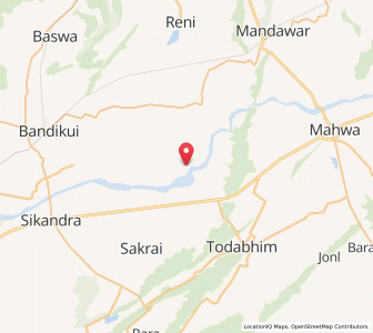 Map of Lotwara, Rajasthan