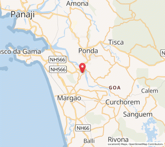 Map of Loutolim, Goa