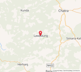 Map of Lowalang, Jharkhand