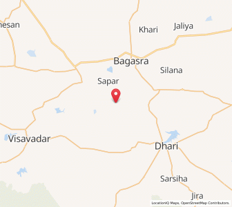 Map of Lungiya, Gujarat
