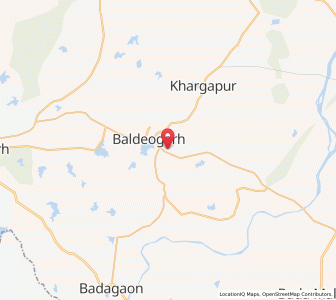 Map of Luriyao, Madhya Pradesh
