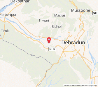 Map of Lusipur, Uttarakhand