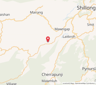 Map of Lyngiong, Meghalaya