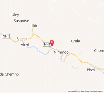 Map of Machakka, Kashmir