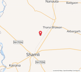 Map of Madalpur, Uttar Pradesh