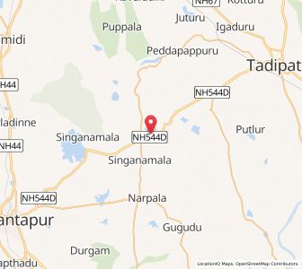 Map of Maddalapalle, Andhra Pradesh