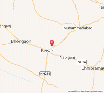 Map of Maddapur Khas Khurd, Uttar Pradesh