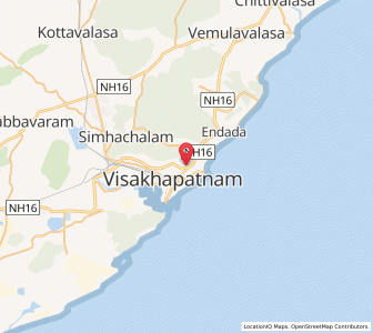 Map of Maddilapalem, Andhra Pradesh