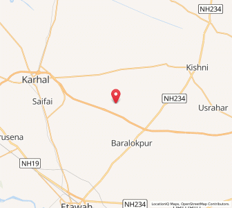 Map of Madhaiyapur, Uttar Pradesh