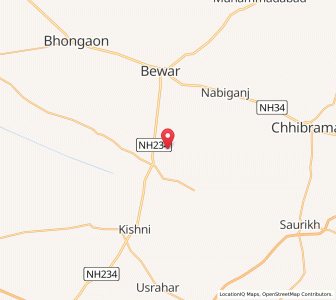 Map of Madhkarpur, Uttar Pradesh