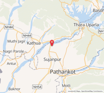 Map of Madhopur, Punjab
