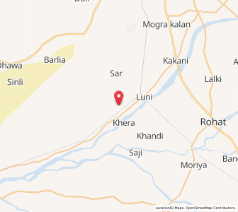 Map of Madhopura, Rajasthan