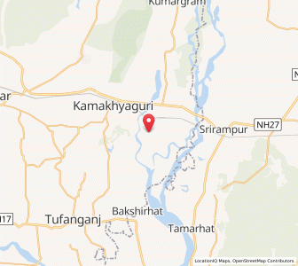 Map of Madhurbhasha, West Bengal