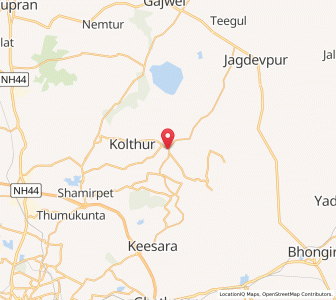 Map of Maduchantapalli, Andhra Pradesh