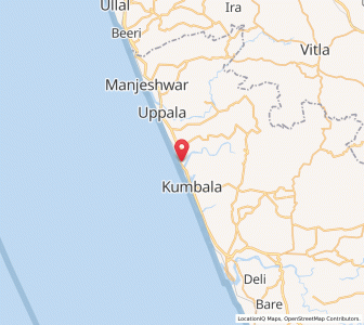 Map of Madwa, Kerala