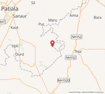 Map of Magar, Punjab