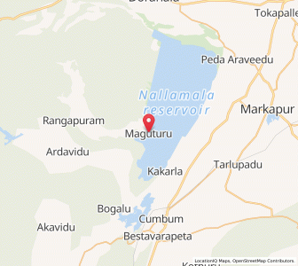 Map of Magaturu, Andhra Pradesh