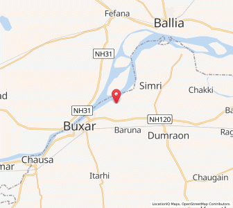 Map of Magharia, Bihar