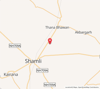 Map of Mahabatpur, Uttar Pradesh