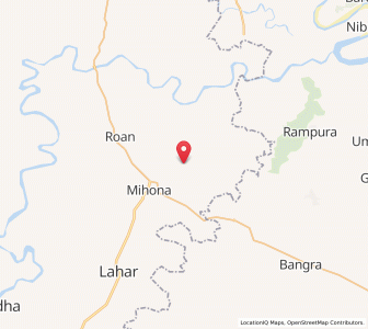 Map of Mahabirganj, Madhya Pradesh