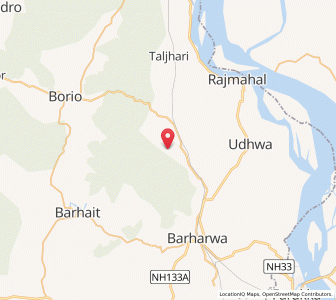 Map of Mahadebpur, Jharkhand