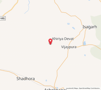 Map of Mahadpur, Madhya Pradesh