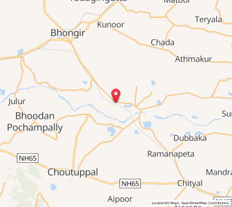 Map of Mahamdapur, Andhra Pradesh