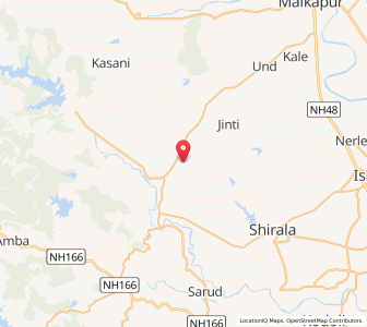 Map of Mahar, Maharashtra