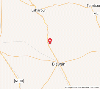Map of Maharajnagar, Uttar Pradesh