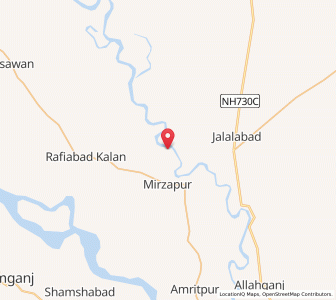 Map of Mahdopur, Uttar Pradesh