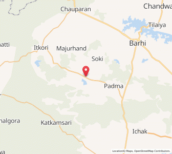 Map of Mahesa, Jharkhand