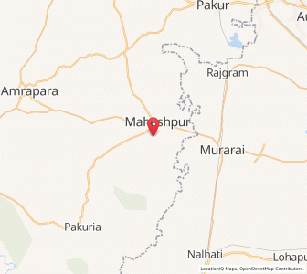 Map of Maheshpur, West Bengal