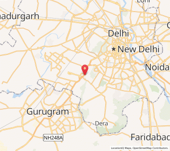 Map of Mahipalpur Extension, NCT
